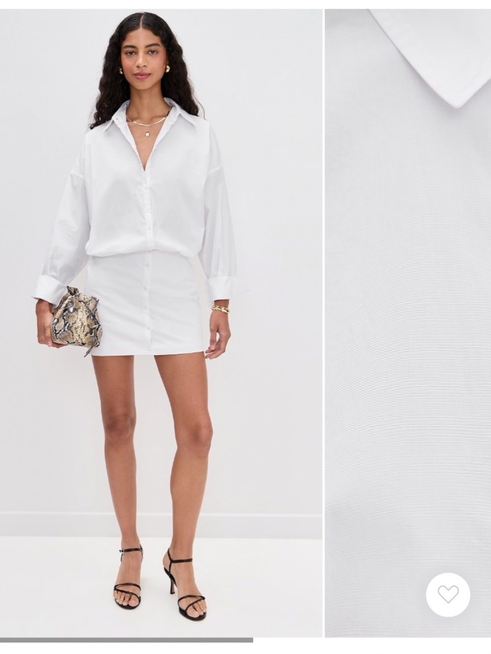 Staud white Cynthia dress size XL